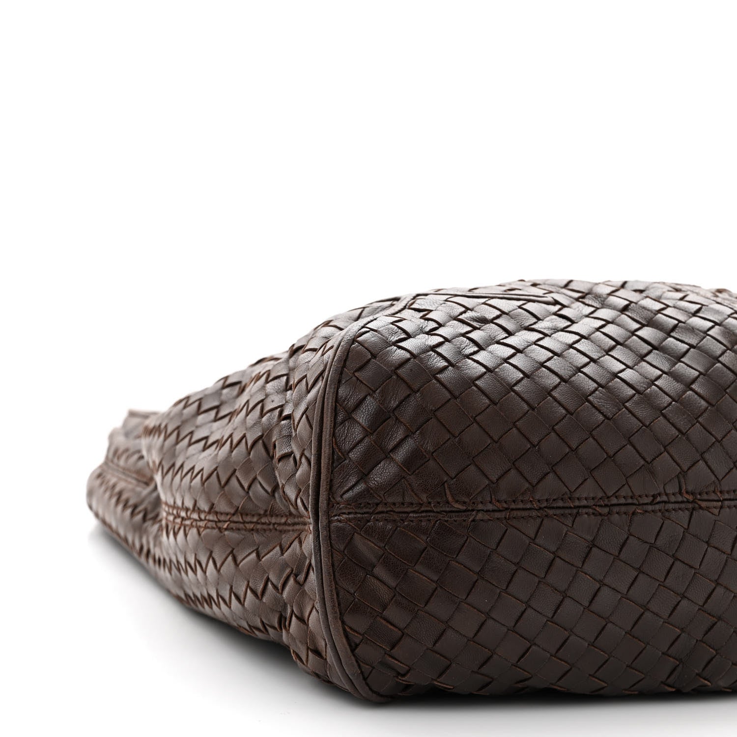 Bottega Veneta Nappa Intrecciato Ball Hobo Ebano 9 of 10