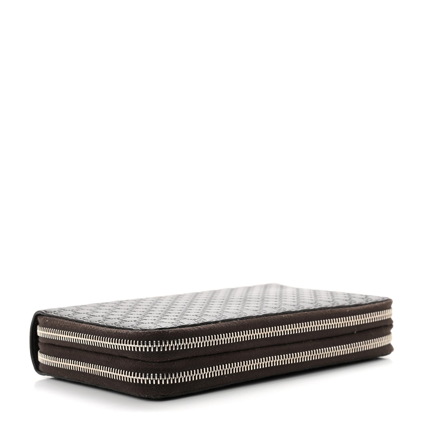 Microguccissima Zip Around Top Handle Travel Wallet Testa di Moro