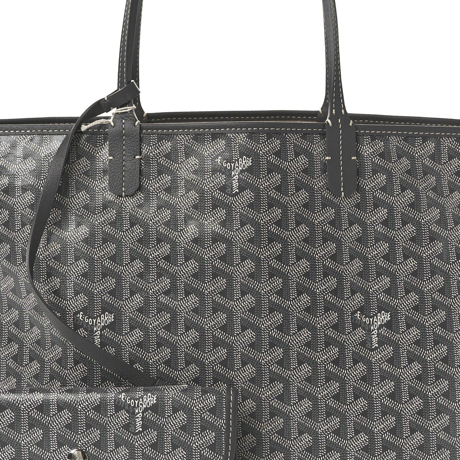 Goyard Goyardine Saint Louis PM Grey 9 of 12