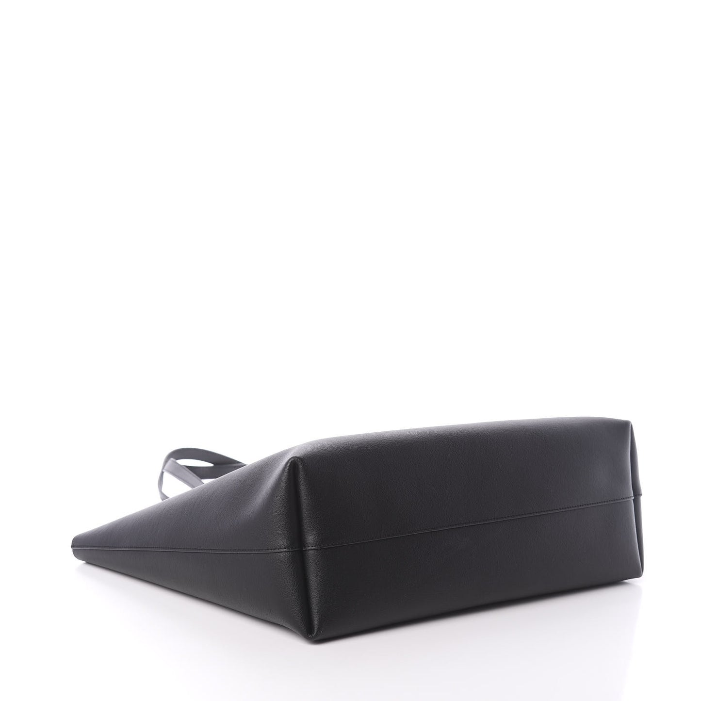 Calfskin Large Shopping Tote Black