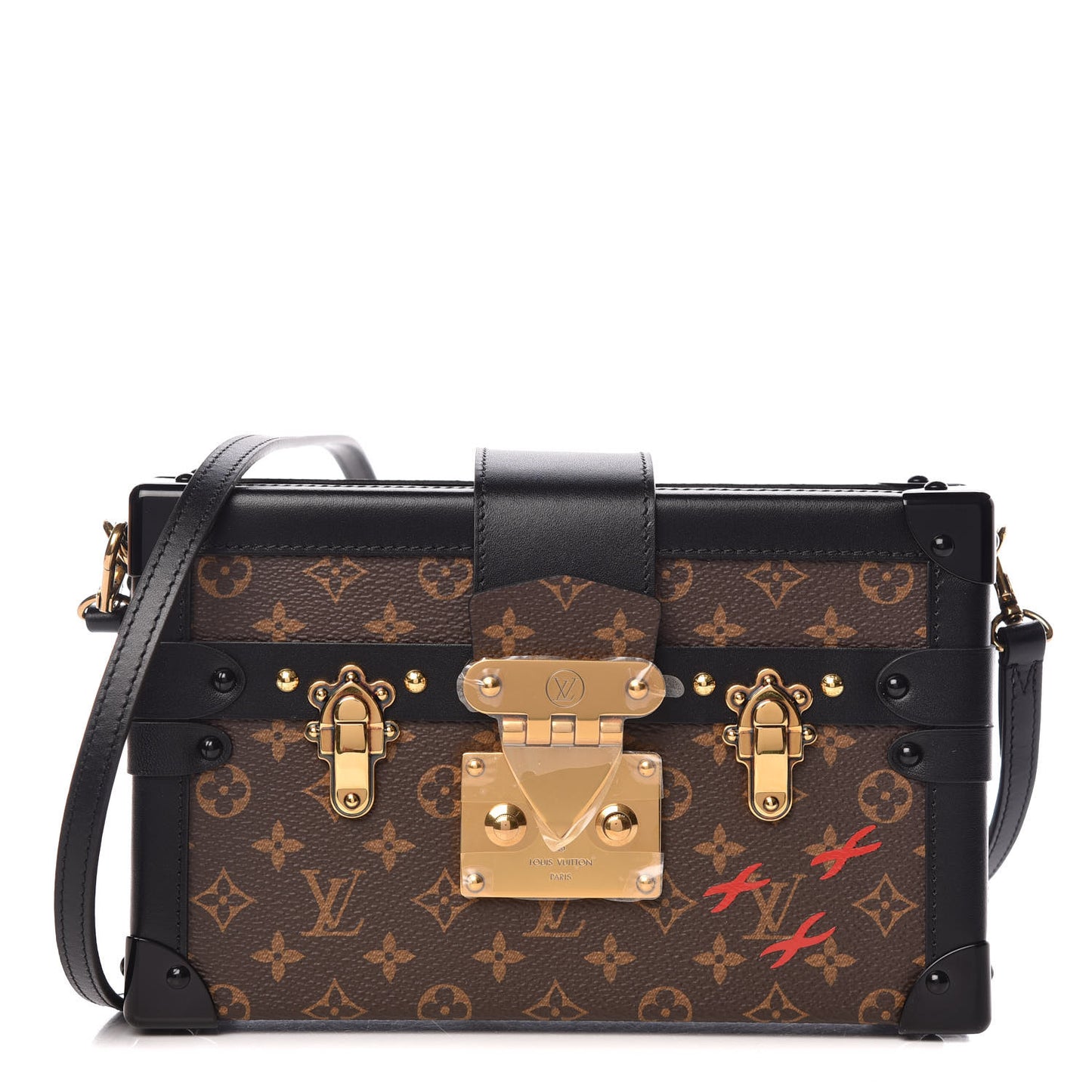 Monogram Petite Malle Black