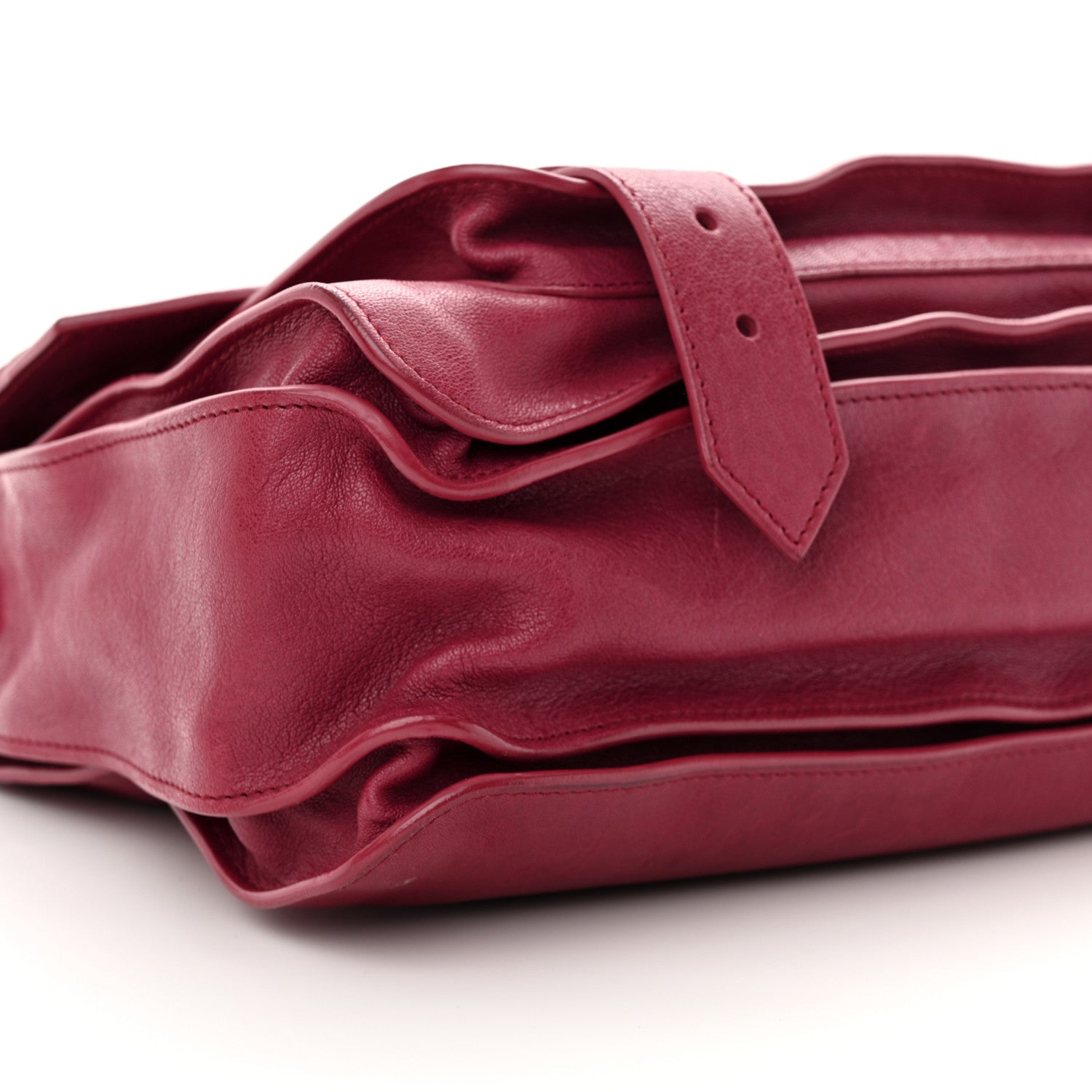Proenza Schouler Lambskin Medium PS1 Satchel Raspberry 8 of 9