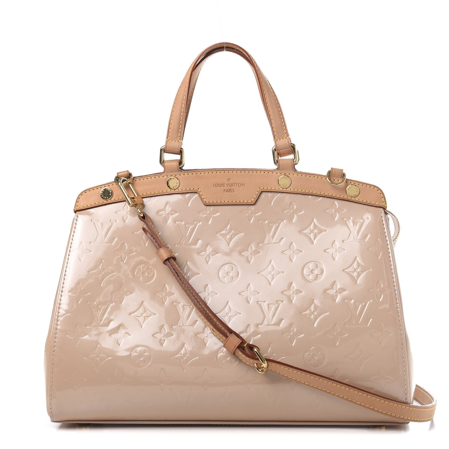 Louis Vuitton Vernis Brea MM Rose Florentin 1 of 8