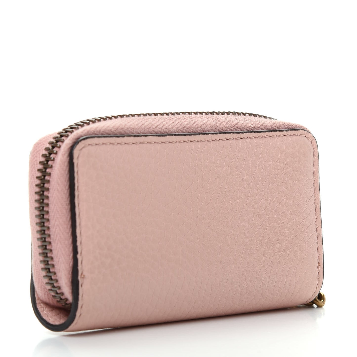 Cellarius Calfskin Blind For Love Animalier Zip Around Key Case Perfect Pink