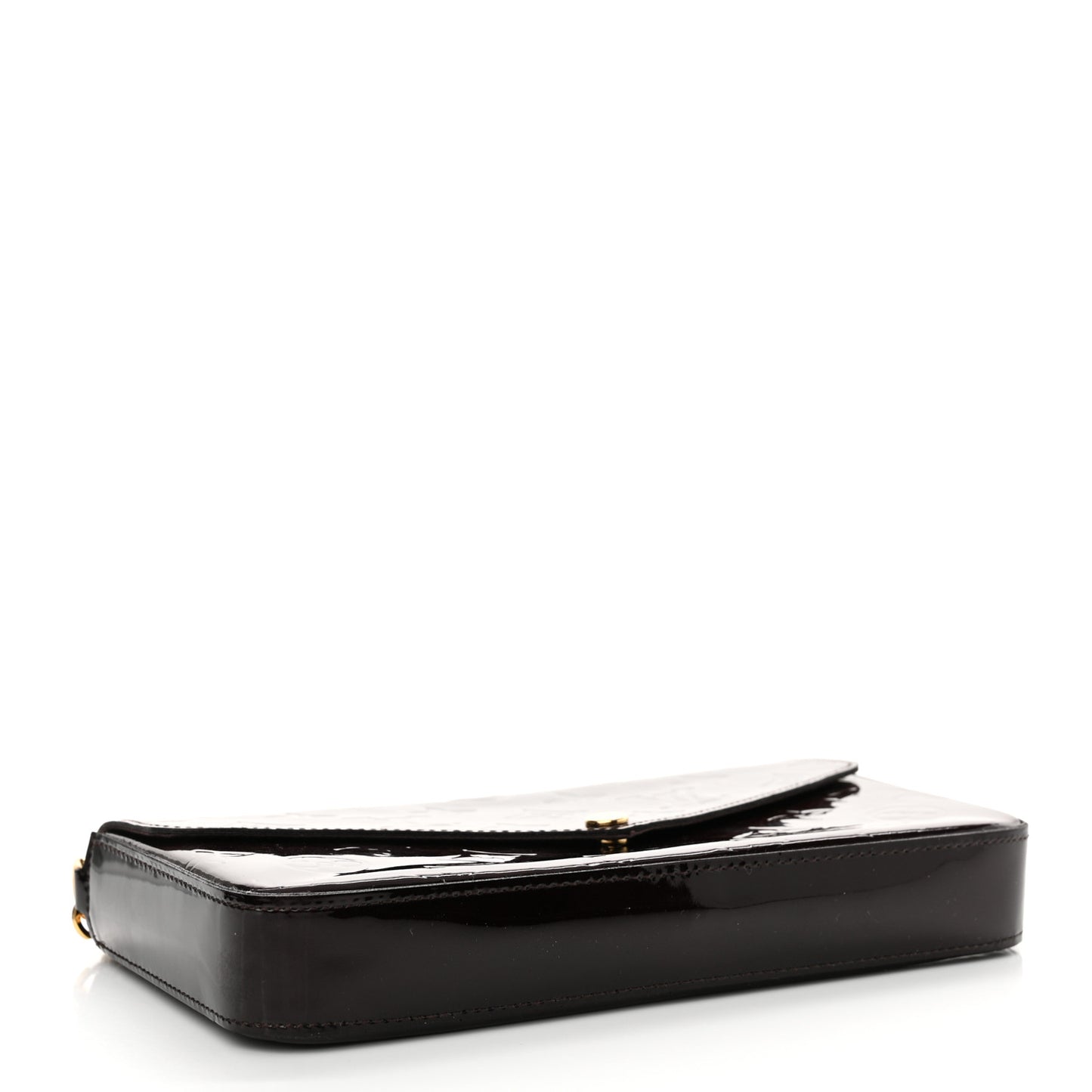 Vernis Pochette Felicie Chain Wallet Amarante