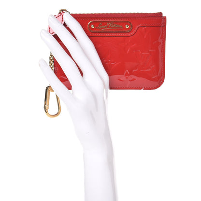 Louis Vuitton Vernis Key Pouch Cherry 2 of 7