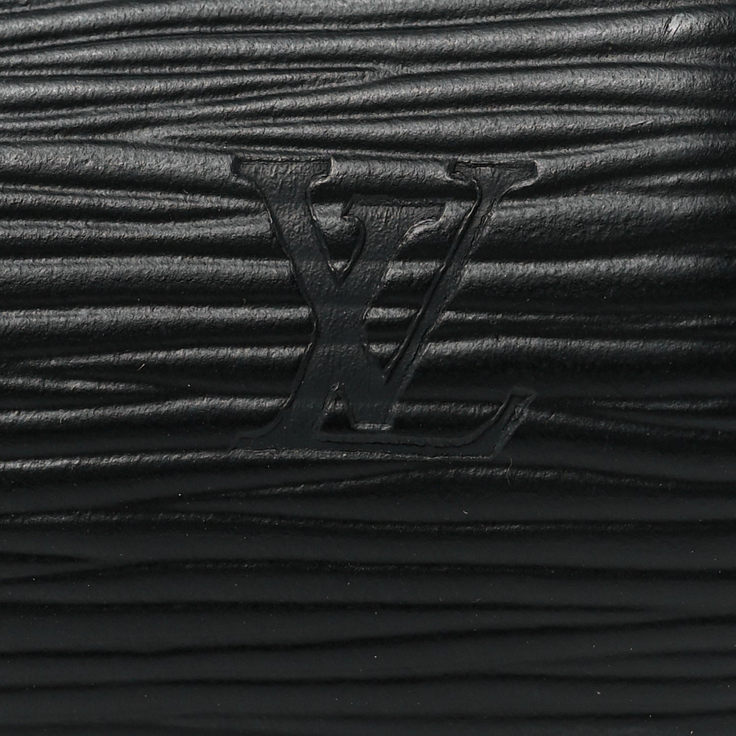 Epi Pochette Soufflott Black