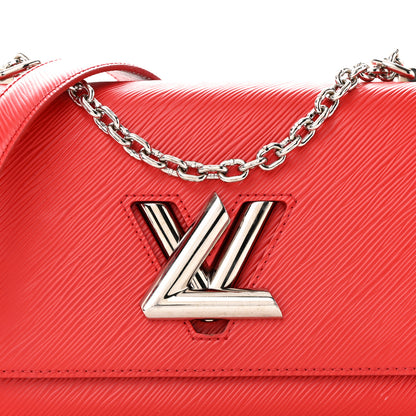 Louis Vuitton Epi Twist Shoulder Bag MM Coquelicot 7 of 9
