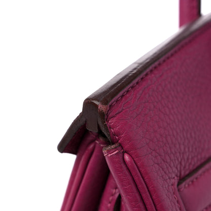 Hermes Taurillon Clemence Birkin 30 Tosca 14 of 16