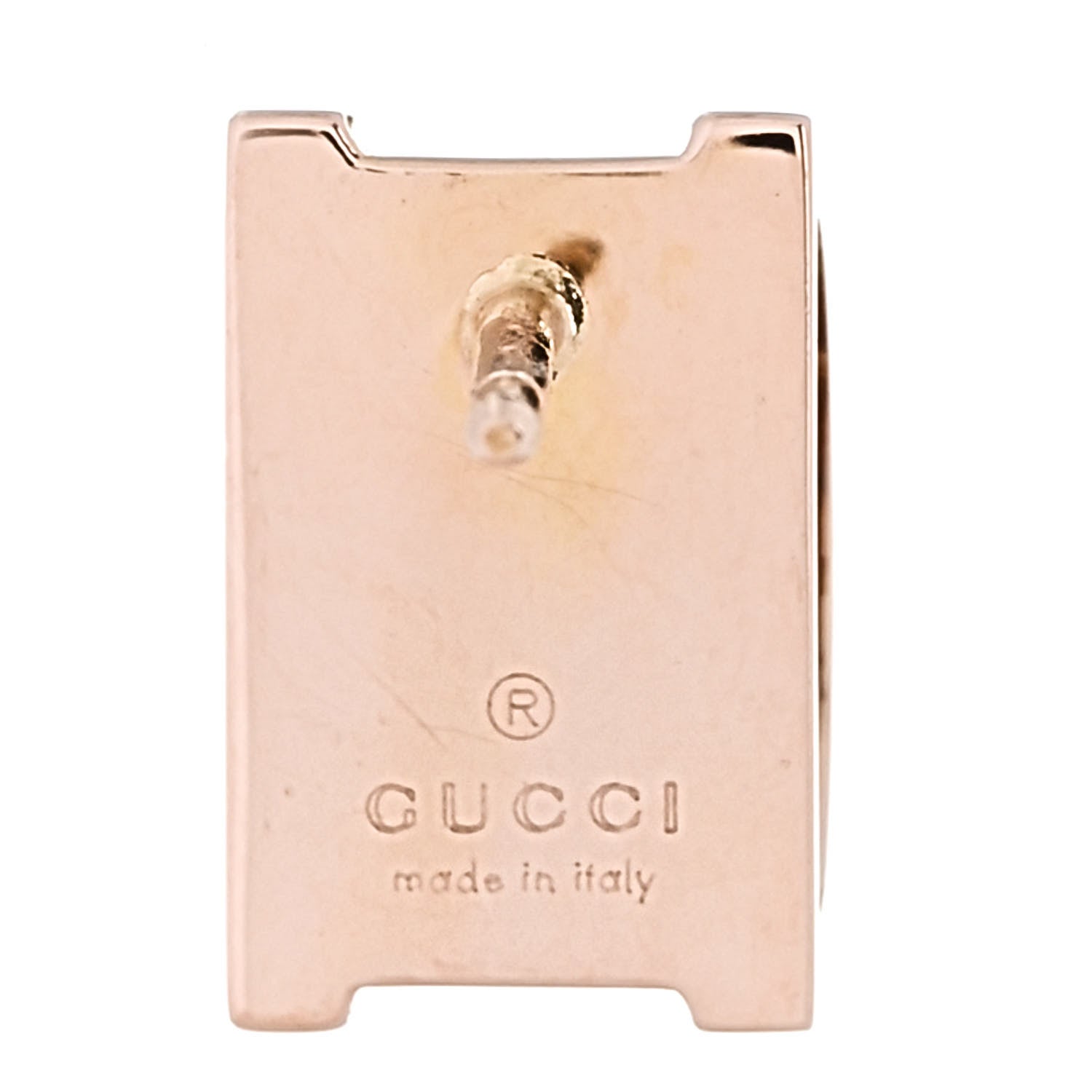 Gucci 18K Rose Gold Icon Twirl Earrings 4 of 4