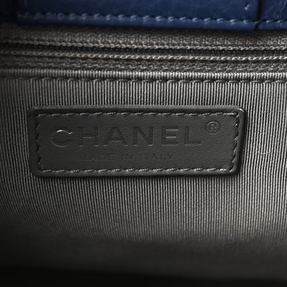 Chanel Calfskin Cerf Executive Shopper Tote Marine 6 of 11