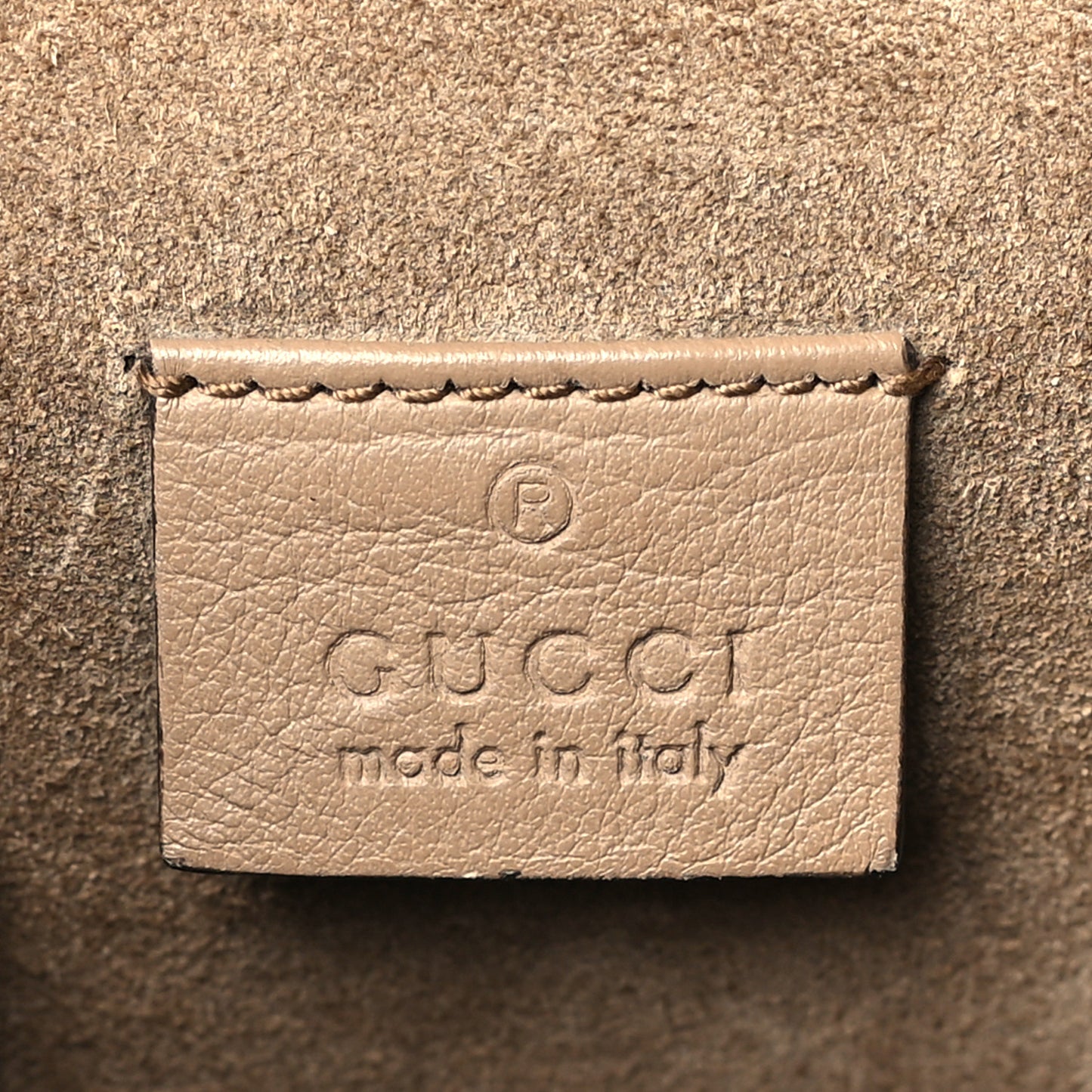 GG Supreme Monogram Medium Dionysus Shoulder Bag Taupe