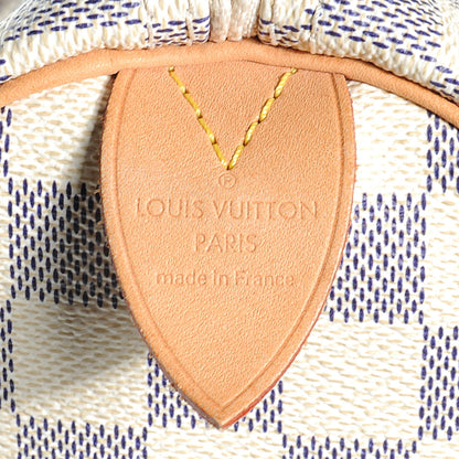 Louis Vuitton Damier Azur Speedy 35 7 of 7