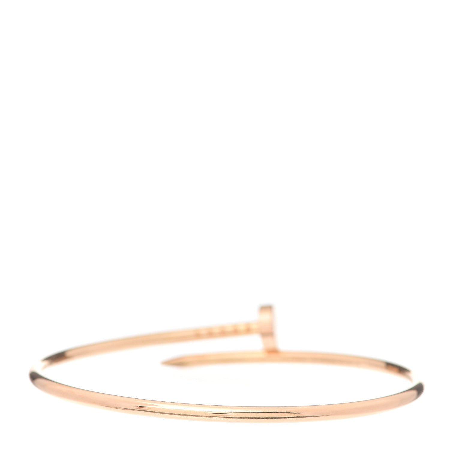 Cartier 18K Pink Gold Small Juste Un Clou Bracelet 16 3 of 6