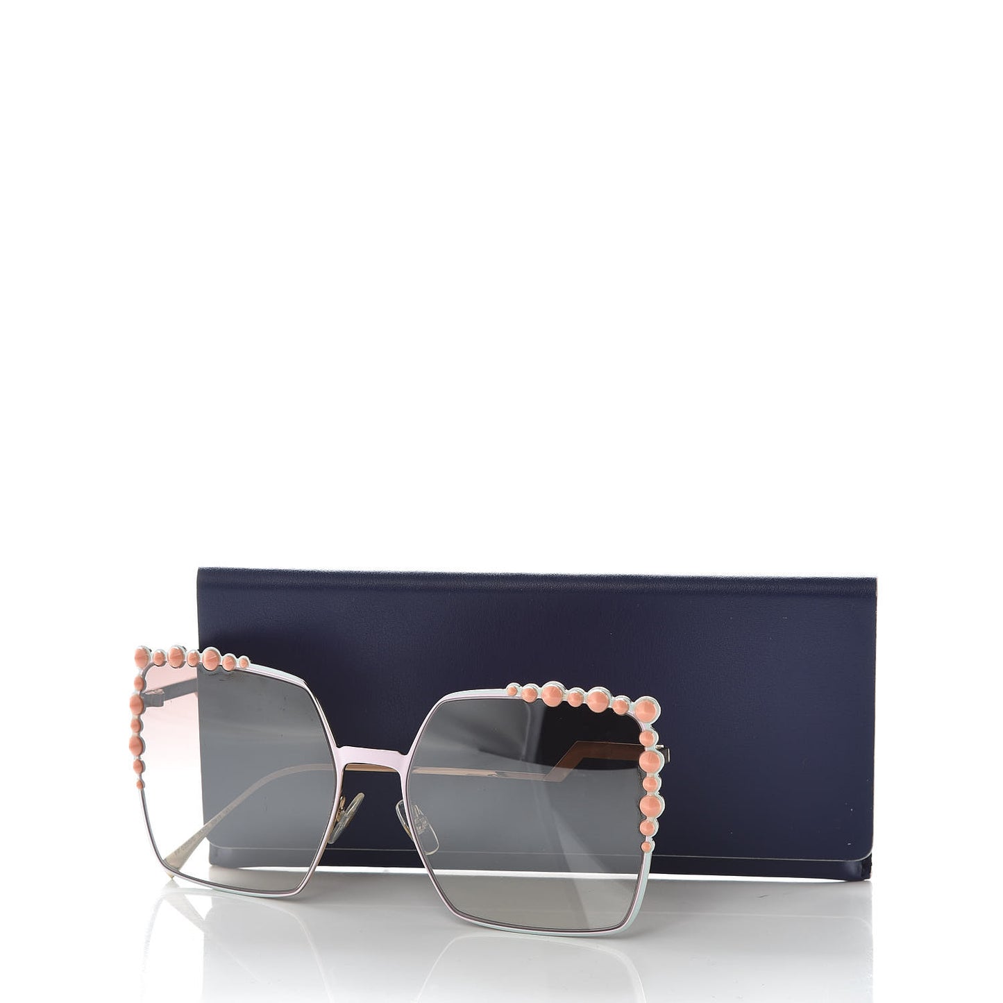 Square Dots Sunglasses FF 0259/S Gold
