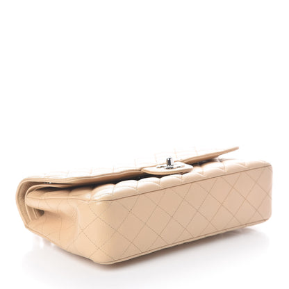 Chanel Caviar Quilted Medium Double Flap Beige 4 of 10