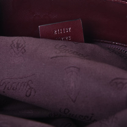 Gucci Imprime Monogram Medium Zippered Tote Bordeaux 7 of 10