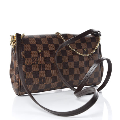 Louis Vuitton Damier Ebene Favorite MM 3 of 11