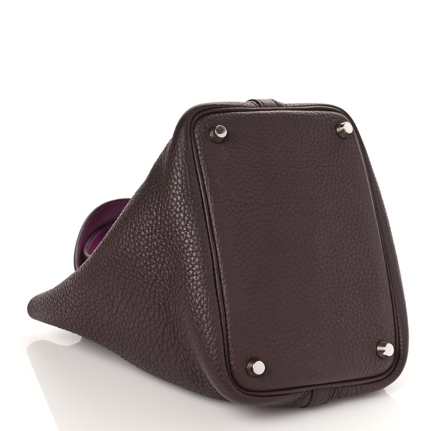 Hermes Taurillon Clemence Swift Eclat Picotin Lock 18 PM Rouge Sellier Anemone 4 of 10