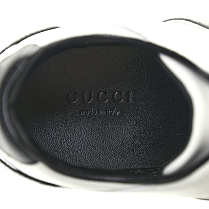 Gucci Calfskin Womens Interlocking G Sneakers 35.5 Black White 11 of 18
