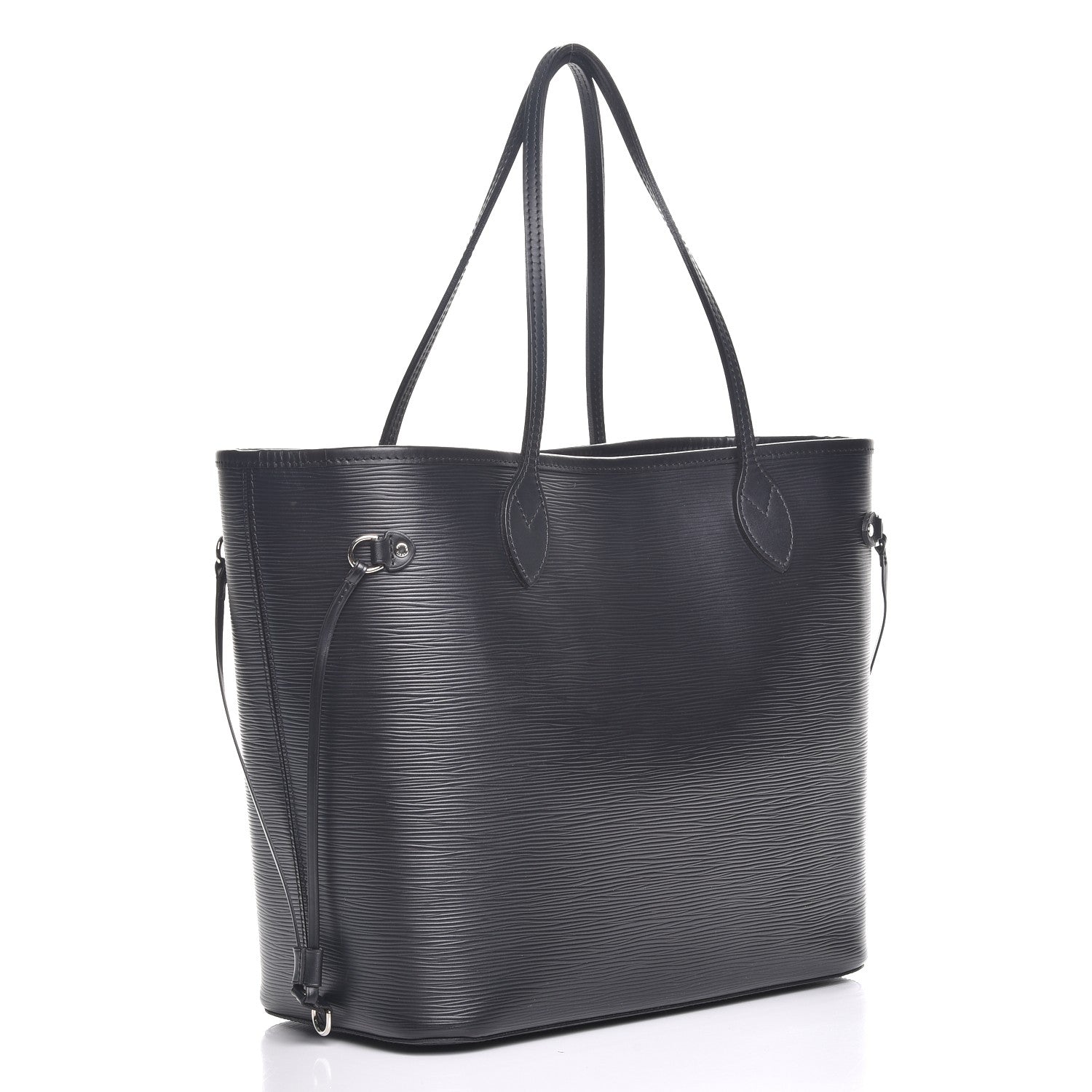 Louis Vuitton Epi Neverfull MM Black 3 of 9