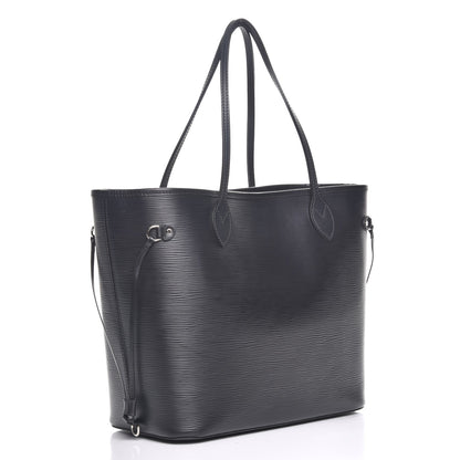 Louis Vuitton Epi Neverfull MM Black 3 of 9