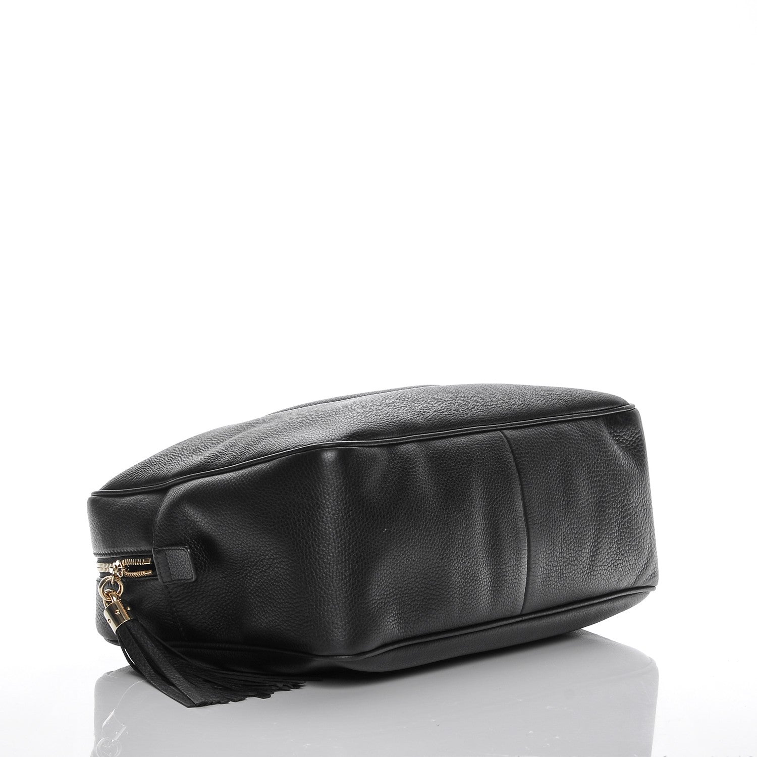 Gucci Pebbled Calfskin Medium Soho Bowler Black 4 of 7