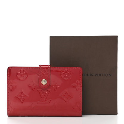 Louis Vuitton Vernis French Purse Wallet Pomme d'Amour 8 of 8