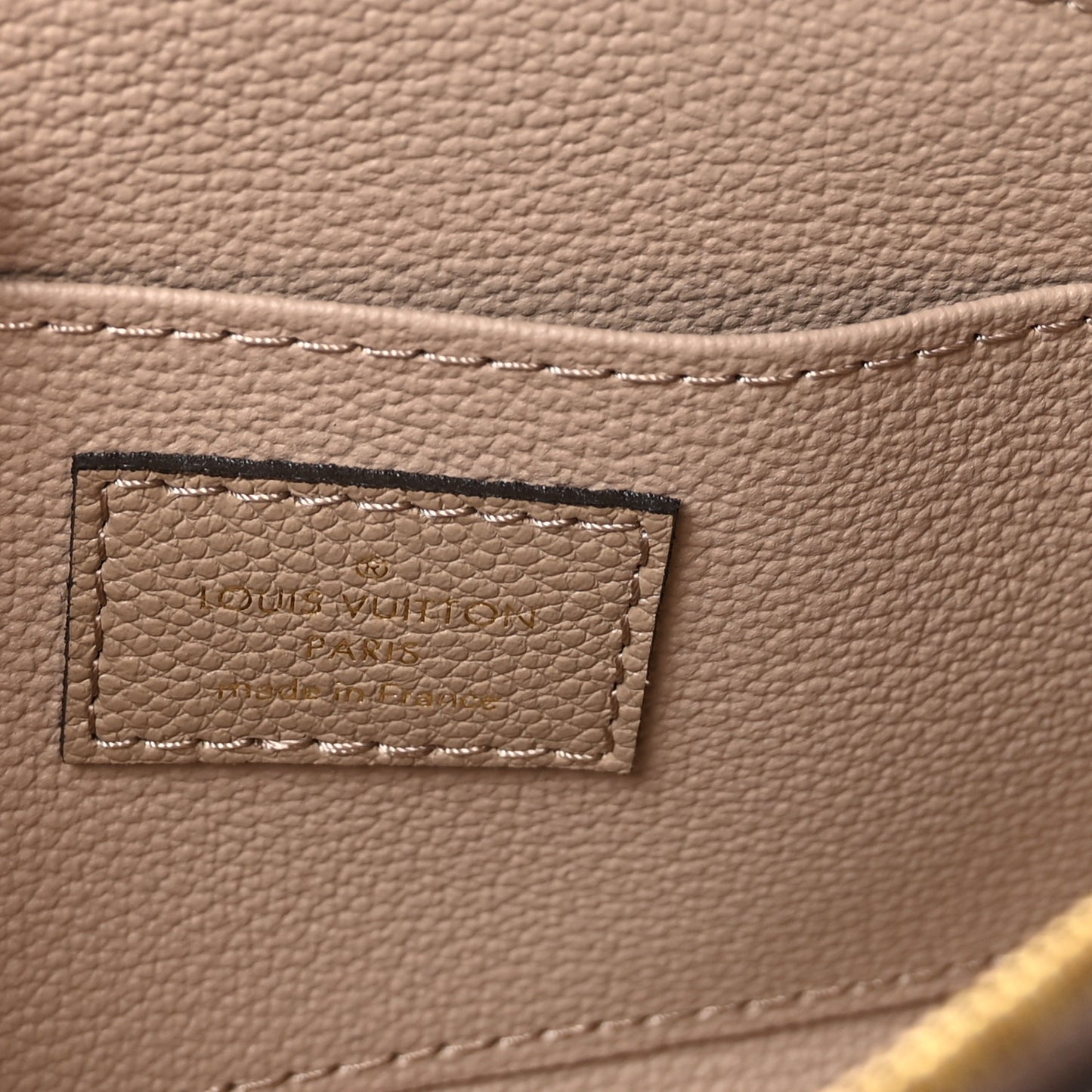 Empreinte Monogram Giant Cosmetic Pouch PM Tourterelle Crème
