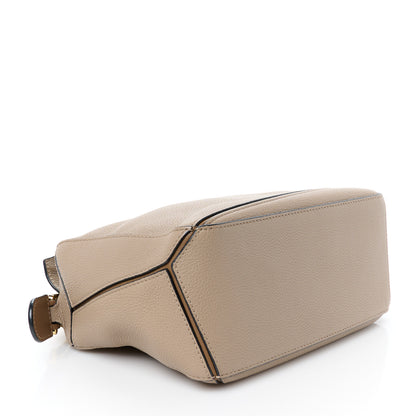Loewe Grained Calfskin Small Puzzle Bag Sand Mink 4 of 11