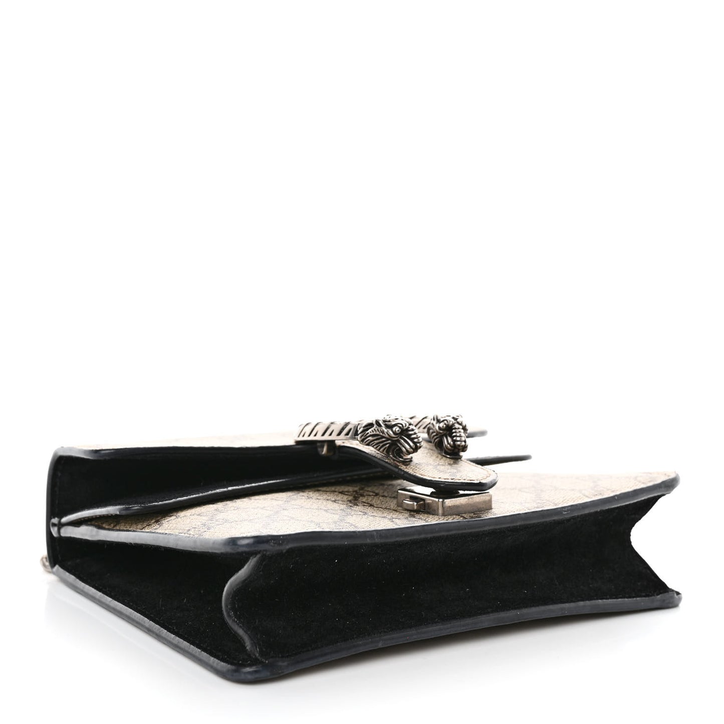 GG Supreme Monogram Mini Dionysus Shoulder Bag Black
