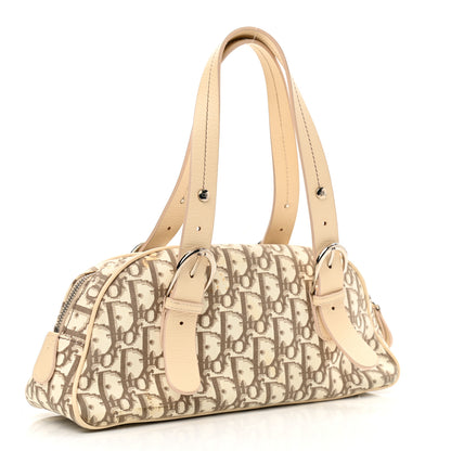 Christian Dior Monogram Vintage Flowers Small Bowler Beige 3 of 14
