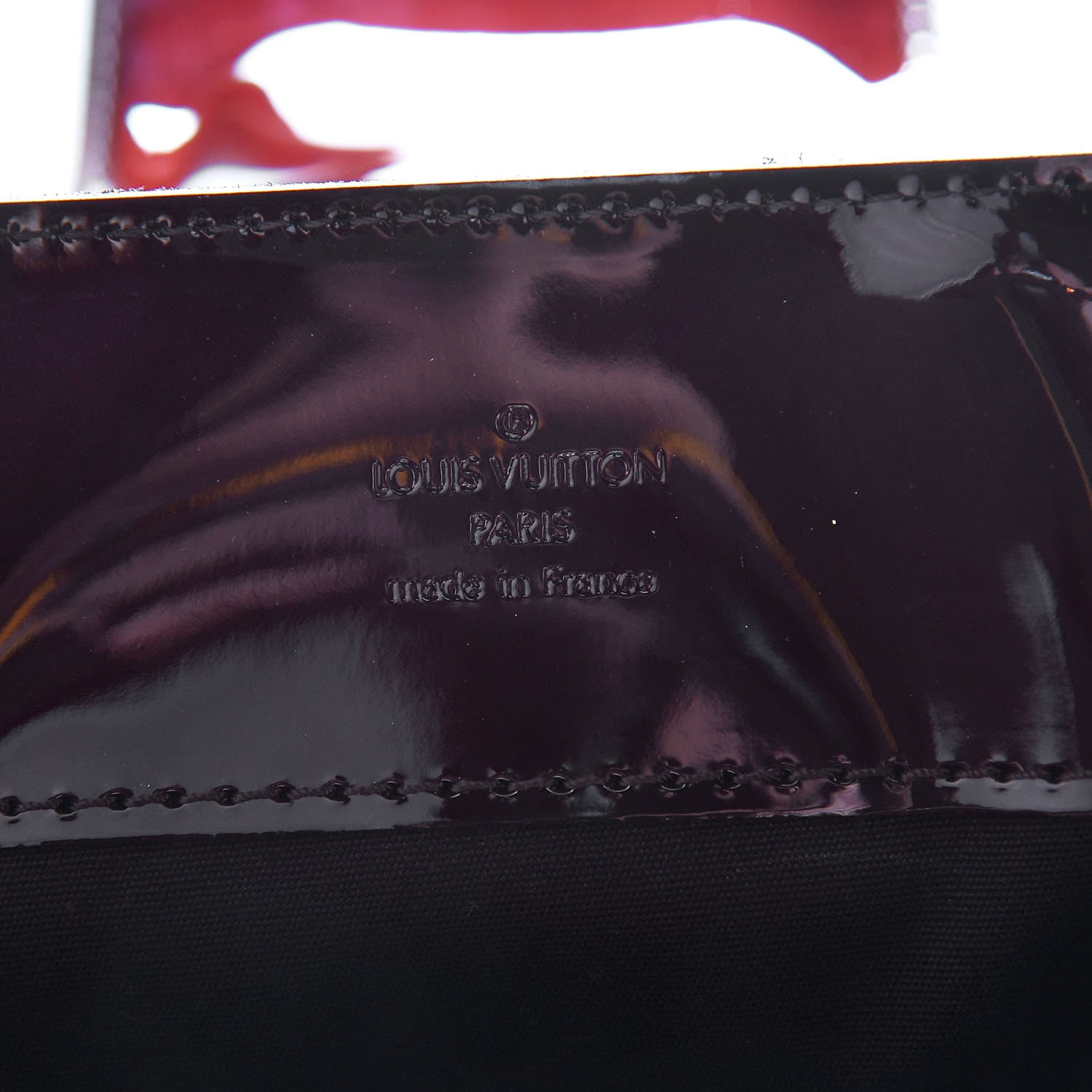 Louis Vuitton Vernis Melrose Avenue Amarante 6 of 10