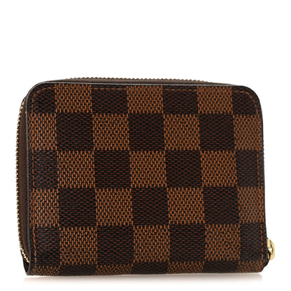 Louis Vuitton Damier Ebene Zippy Coin Purse 3 of 10