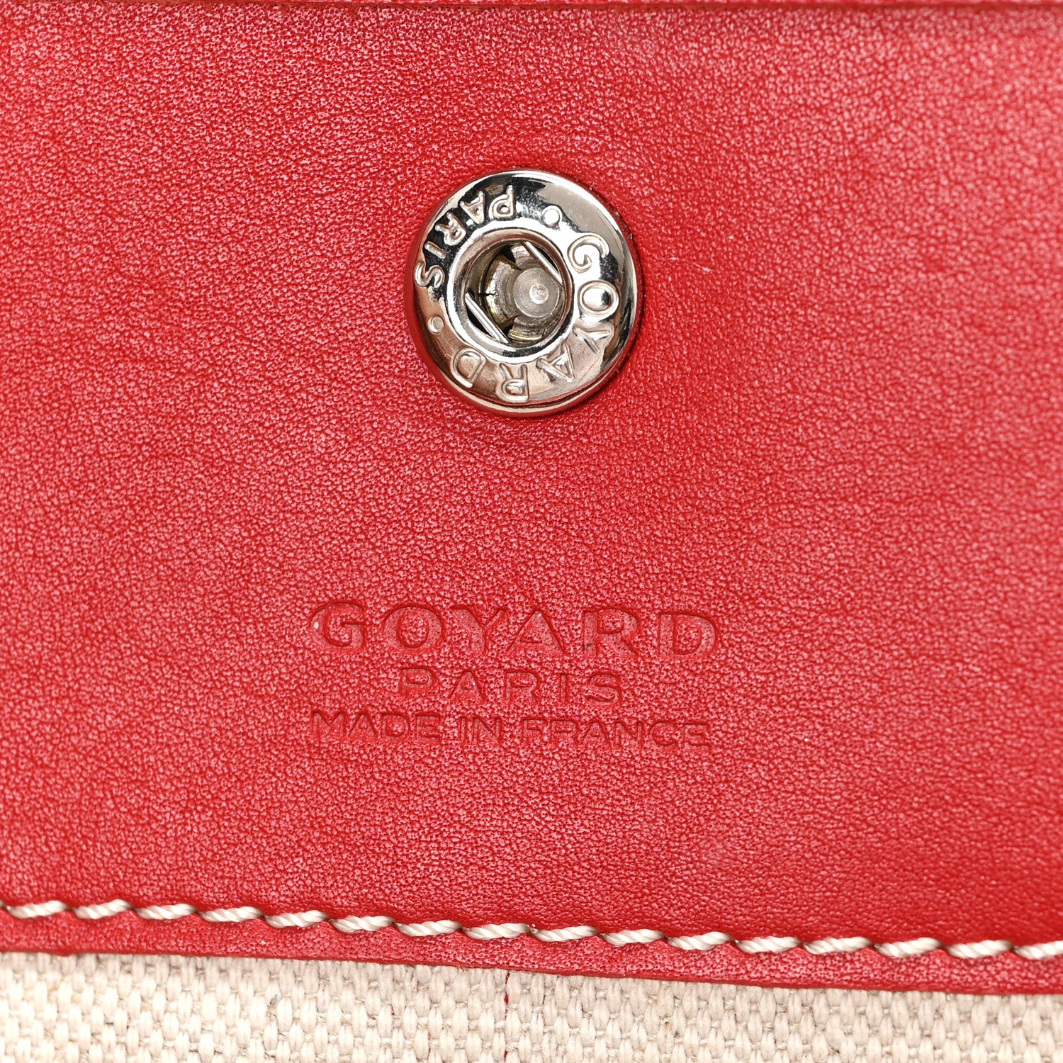 Goyard Goyardine Saint Louis PM Red 7 of 12