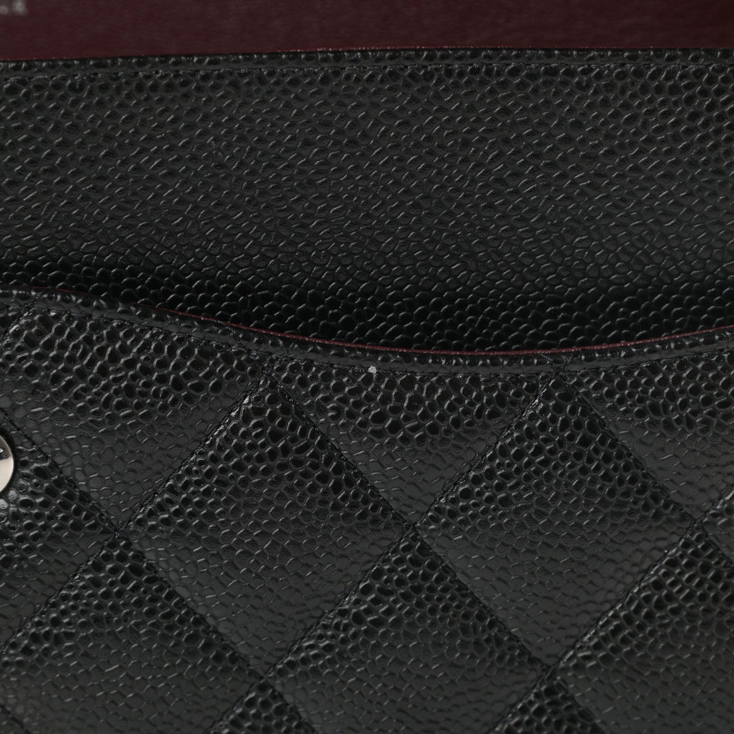 Chanel Caviar Quilted Jumbo Double Flap Black 11 of 12
