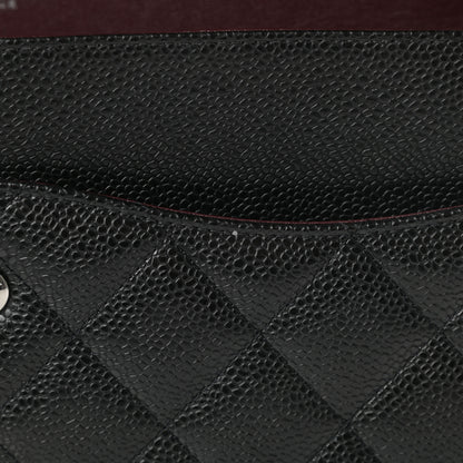 Chanel Caviar Quilted Jumbo Double Flap Black 11 of 12