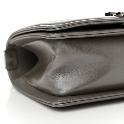 Chanel Galuchat Stingray Small Boy Flap Silver 9 of 11