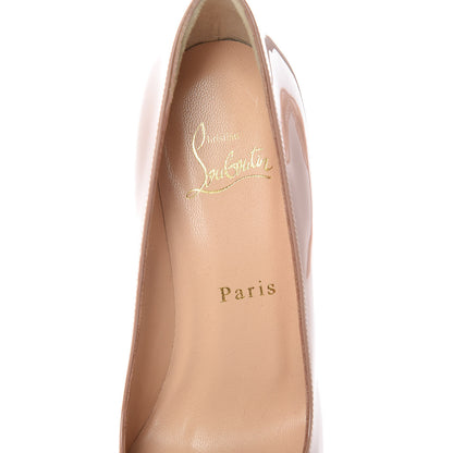 Christian Louboutin Patent Dirditta 130 Pumps 36.5 Nude 6 of 7