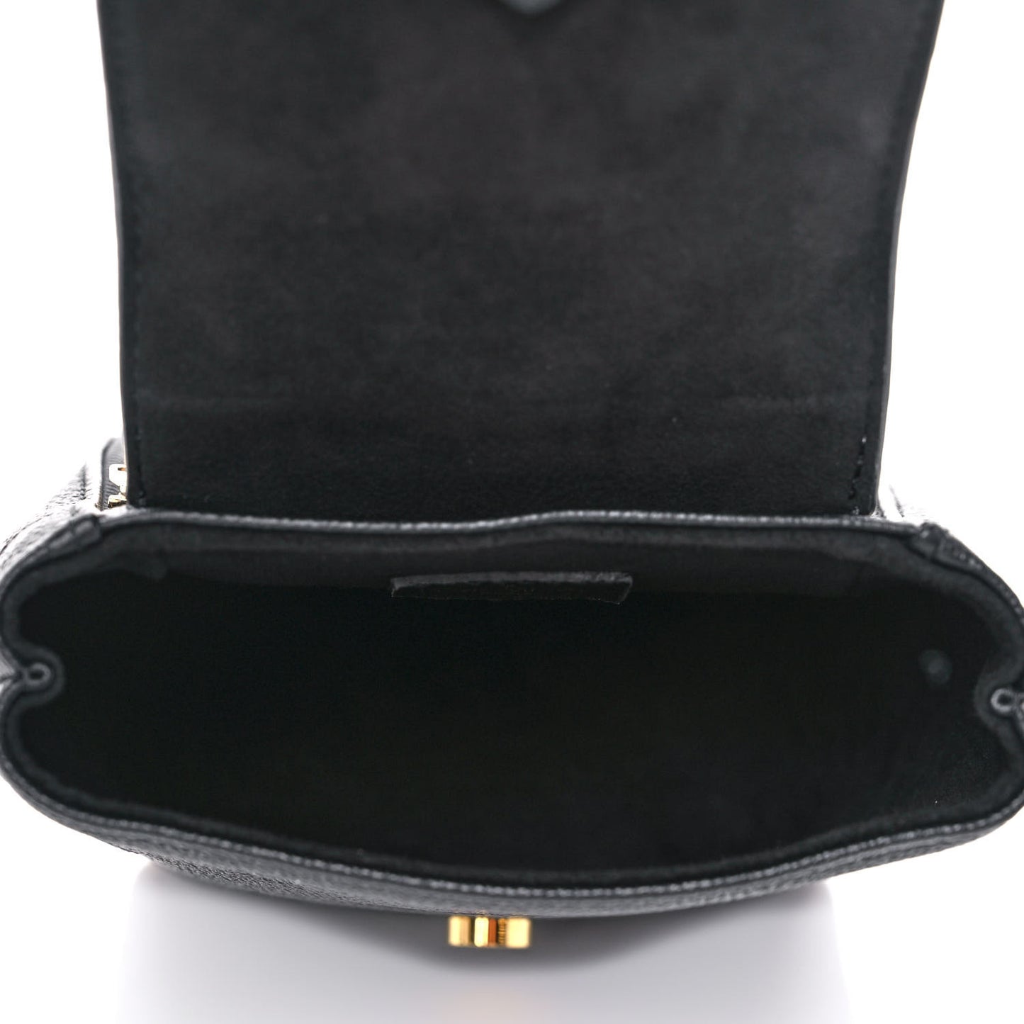 Empreinte Monogram Giant Tiny Backpack Black