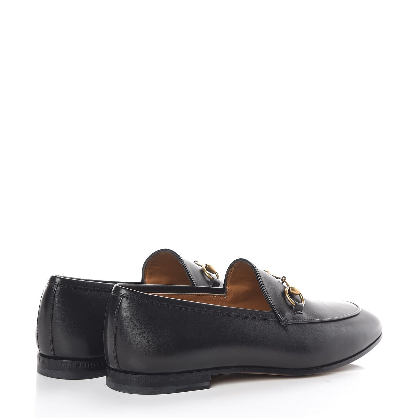 Calfskin Womens Jordaan Loafers 37.5 Black