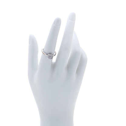 Tiffany 18K White Gold Diamond 7mm Paloma Picasso Sugar Stacks Ring 54 7 2 of 6