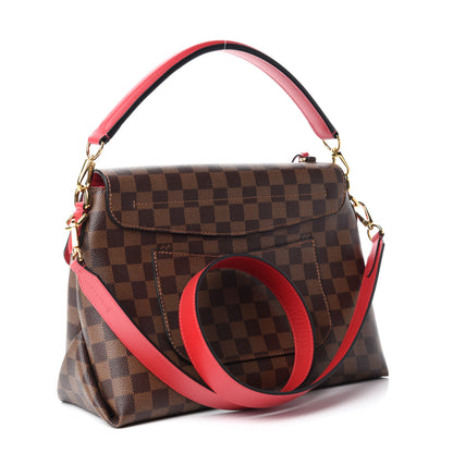 Louis Vuitton Damier Ebene Beaubourg MM Scarlet 3 of 10