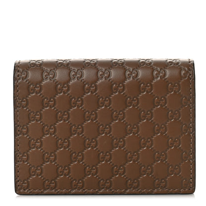 Gucci Microguccissima Card Case Wallet Acero 1 of 8