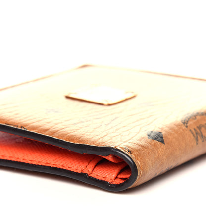 MCM Visetos ID Wallet Cognac 11 of 13