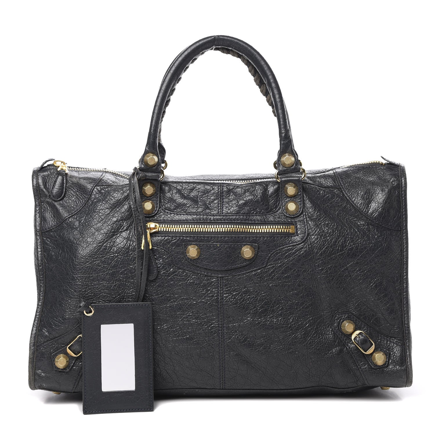 Balenciaga Agneau Giant 12 Gold Hardware Work Anthracite 1 of 23