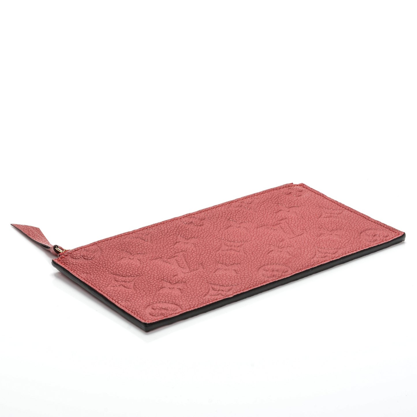 Empreinte Felicie Chain Wallet Zippered Insert Cherry
