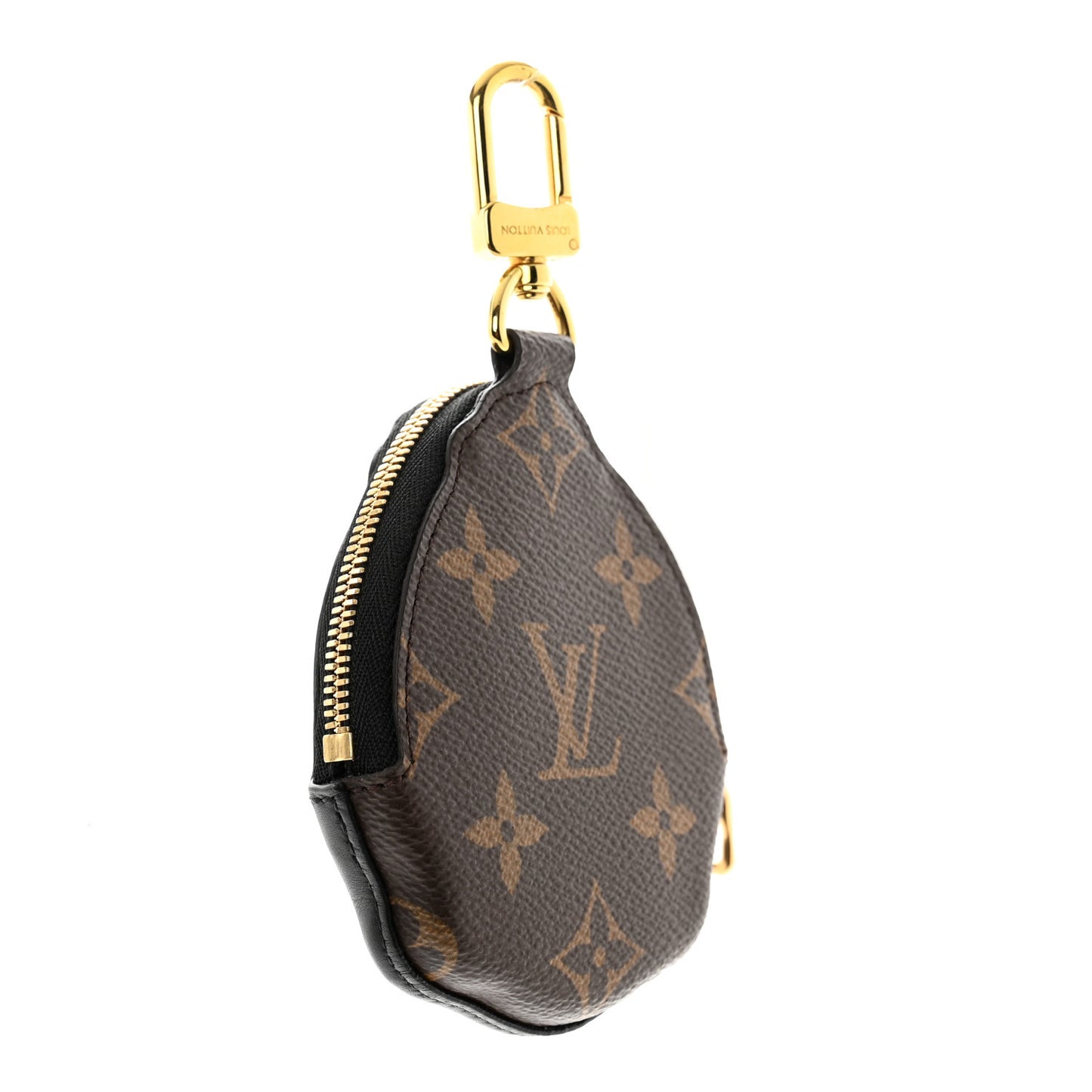 X NIGO Monogram Duck Coin Card Holder Black