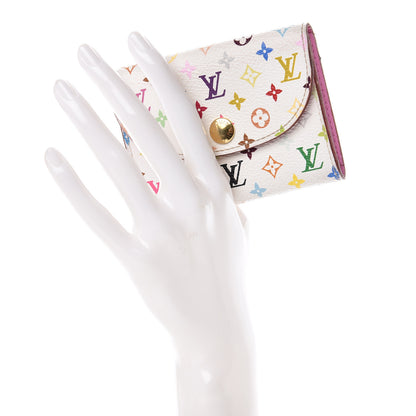 Louis Vuitton Monogram Multicolor Business Card Holder White Litchi 2 of 10
