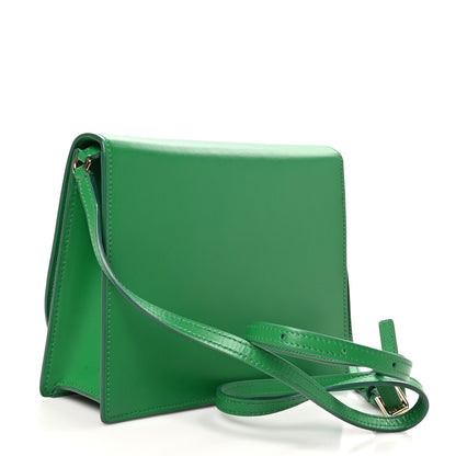 Dolce & Gabbana Calfskin DG Logo Flap Crossbody Bag Green 3 of 9